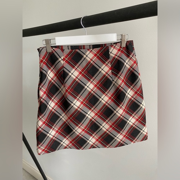 High Waisted A-Line Skirt - Picture 2 of 4